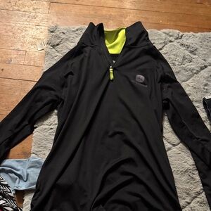John Deere Black and Neon Green Pullover